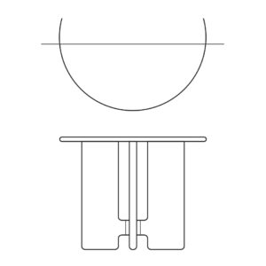 LUKAS COFFEE TABLE 600